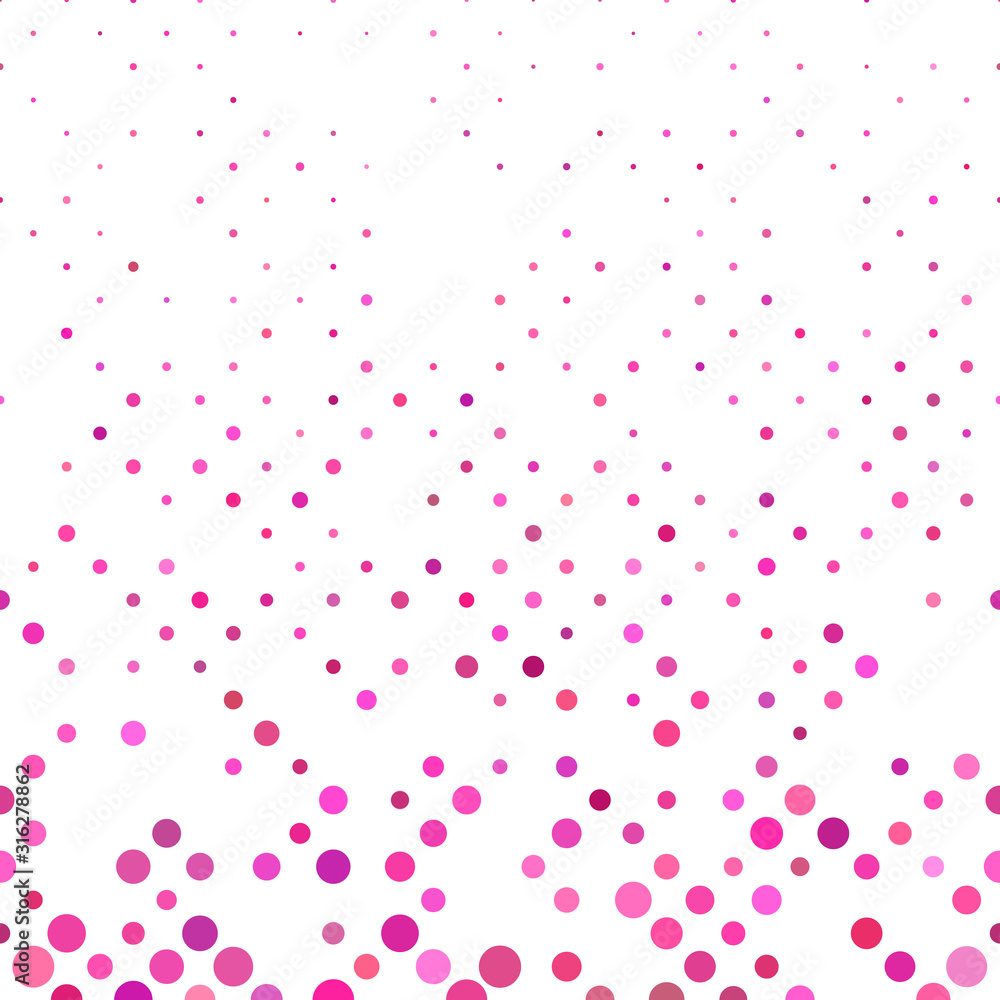 Geometric abstract circle pattern background - vector design