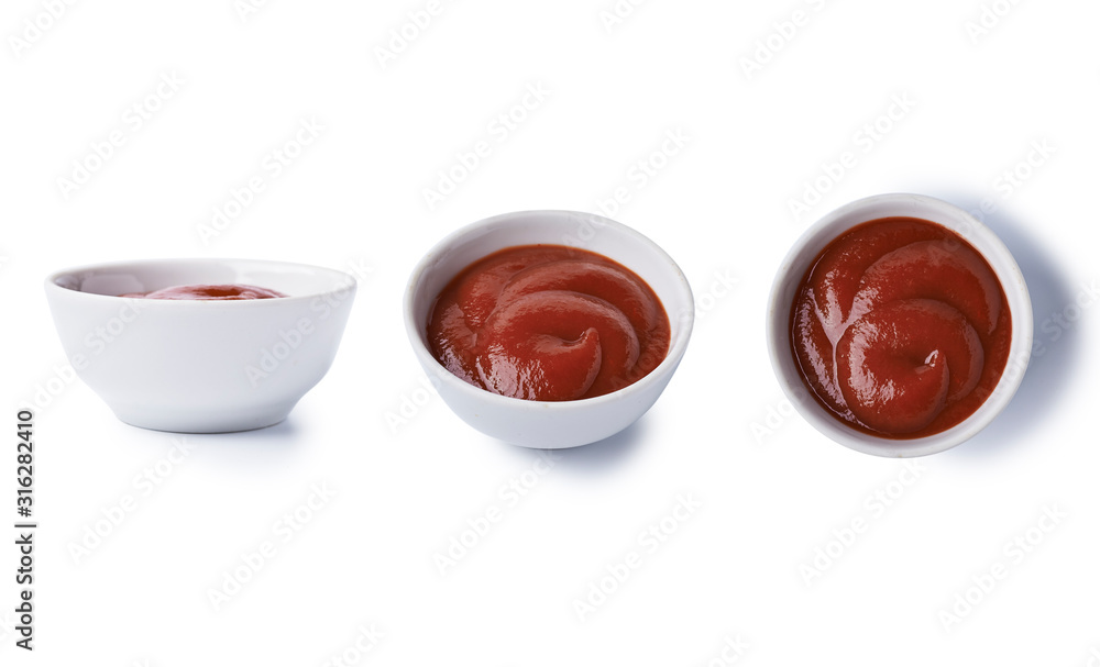 ketchup sauce isolated on white background ketchup sauce isolated on white background