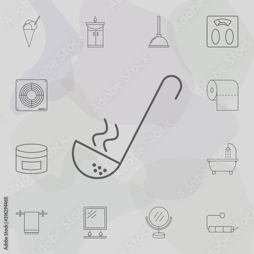 Ladle icon. Web icons universal set for web and mobile