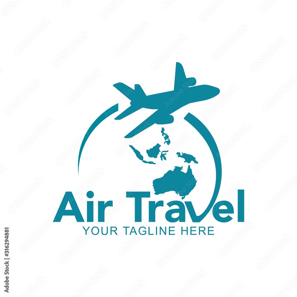 Travel Logo Design Vector Template