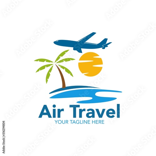 Travel Logo Design Vector Template