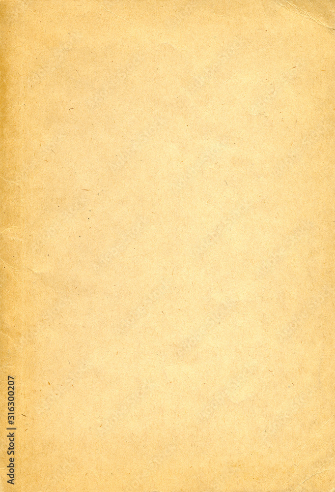Obraz premium Old paper texture. Rough faded surface. Blank retro page. Empty place for text. Perfect for background and vintage style design.