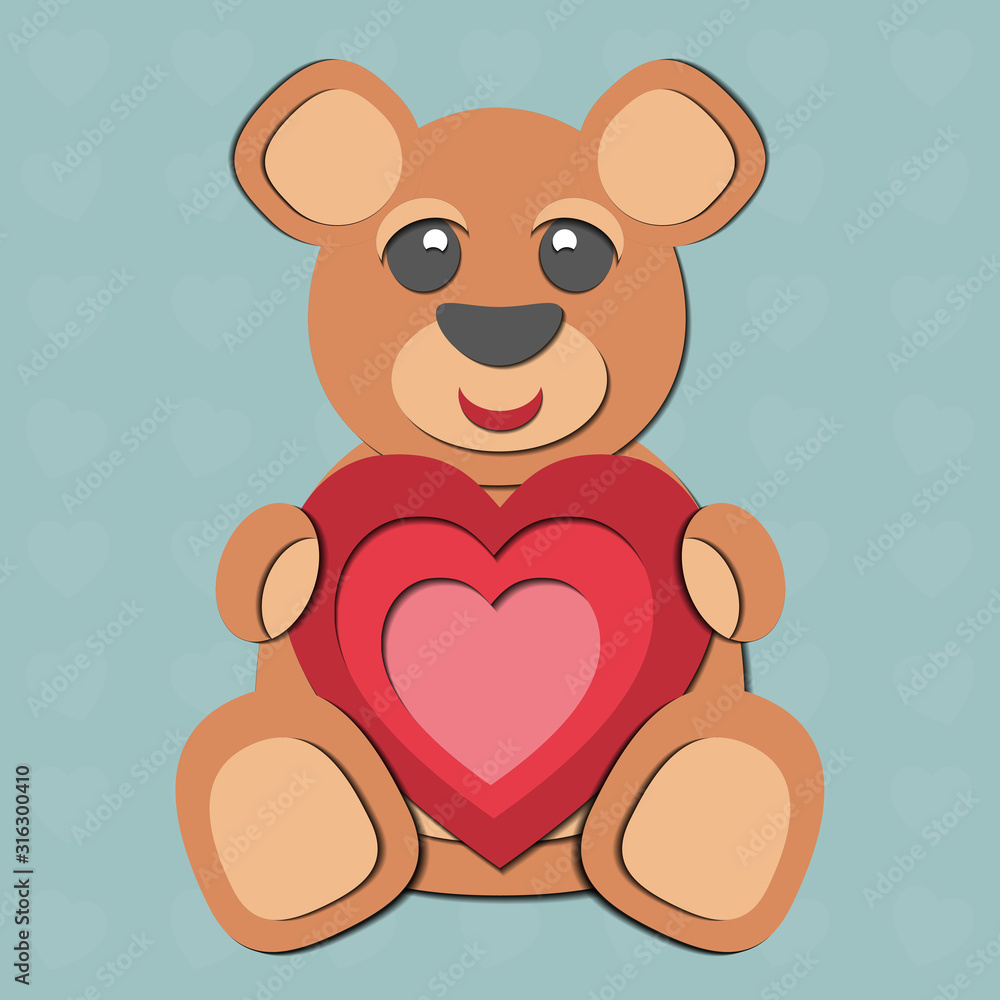 How to Draw a Teddy Bear with a Heart | Easy Step by Step - Art by Ro | Teddy  bear drawing easy, Teddy bear drawing, Bear coloring pages