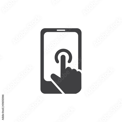 touchscreen icon, touch icon