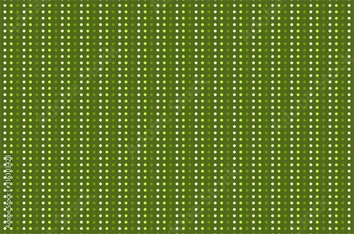 Green abstract background with circle or dots