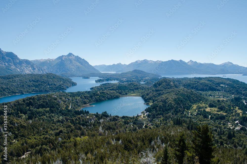 Landscape from Bariloche, Rio Negro, Argentina