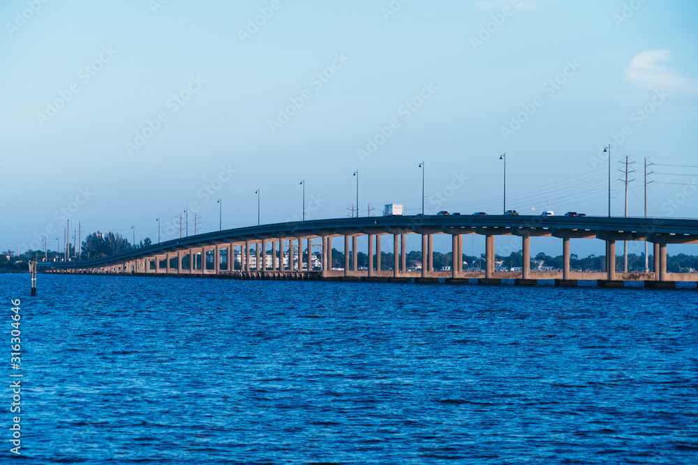 Port Charlotte harbor and Punta Gorda in peace river