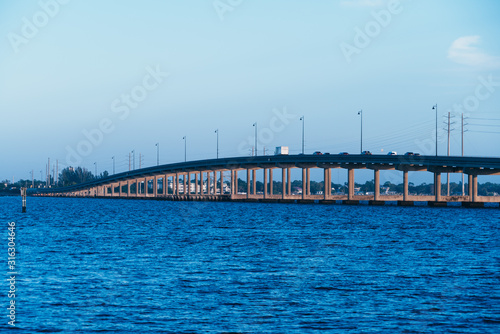 Port Charlotte harbor and Punta Gorda in peace river