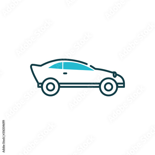 Isolated car vehicle vector design © grgroup
