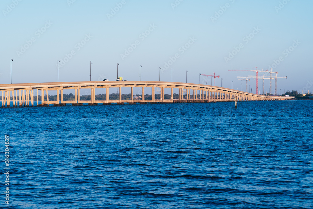 Port Charlotte harbor and Punta Gorda in peace river