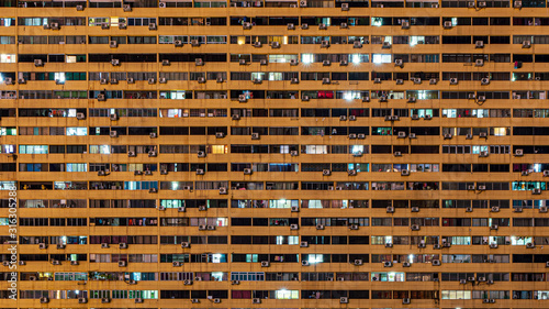 Canvas Print Close up of People's Park Complex at Singapore