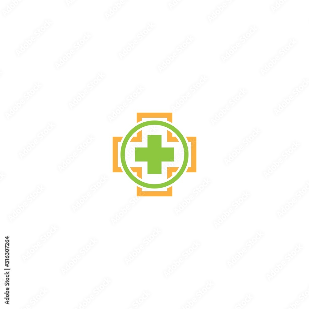 Medical cross logo template vector icon design Medical cross logo template vector icon design