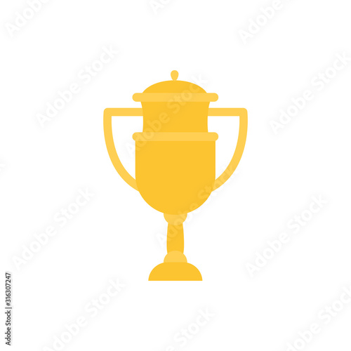 Isolated trophy icon vector design