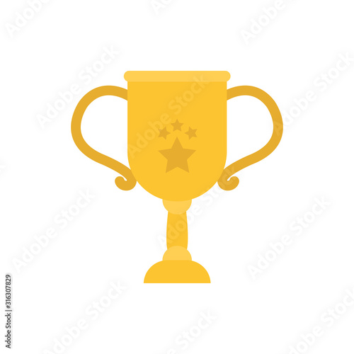 Isolated trophy icon vector design