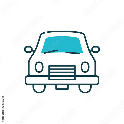 Isolated car vehicle vector design © grgroup