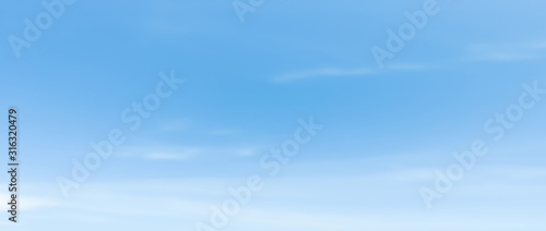 Fototapeta Naklejka Na Ścianę i Meble -  Light blue sky and cloud a space to place content.