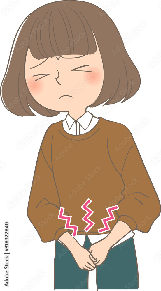 股間が痛い 女性 Stock Vector Adobe Stock 股間が痛い 女性 Stock Vector Adobe Stock