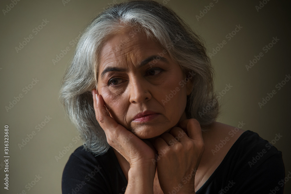 Portrait of a grandmother. (Senior) Portrait of a grandmother. (Senior)