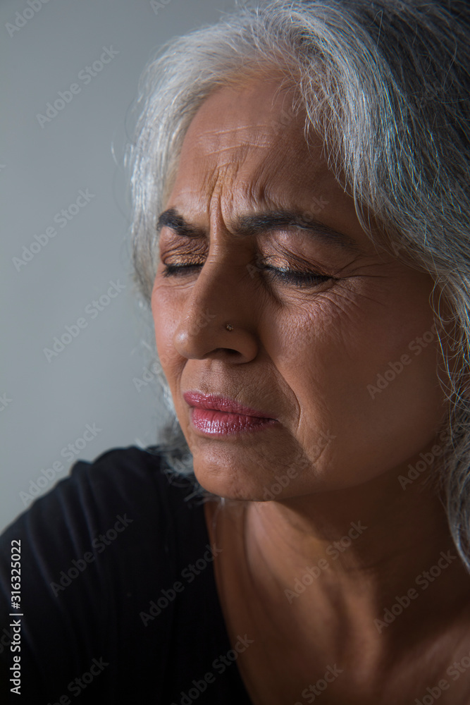 Portrait of a grandmother. (Senior) Portrait of a grandmother. (Senior)