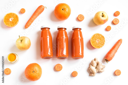 Detox orange drink