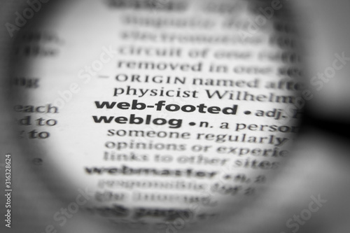 Word or phrase web-footed in a dictionary.