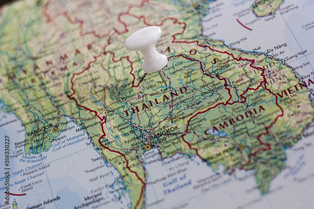 Thailand On The Map Of The World Stock Photo Adobe Stock 1000 F 316330227 SUv9Rx8OaRGBBLG1cU7jVSmImrWgkdH3 