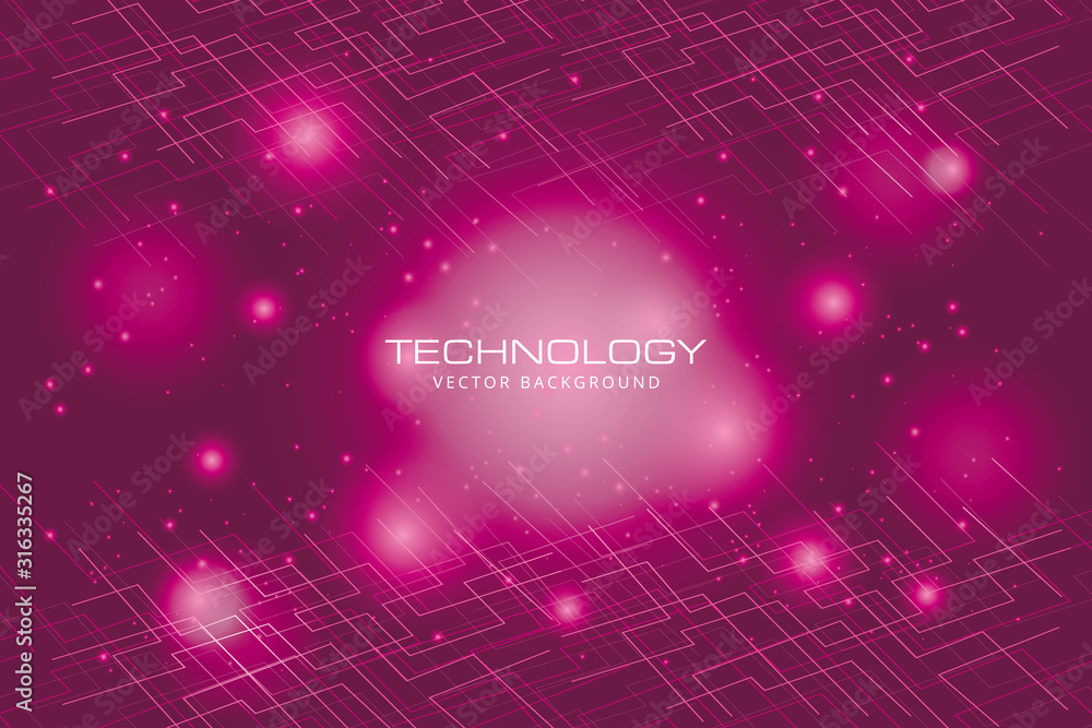 Abstract tech Connection background