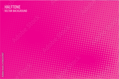 Halftone Effect Background