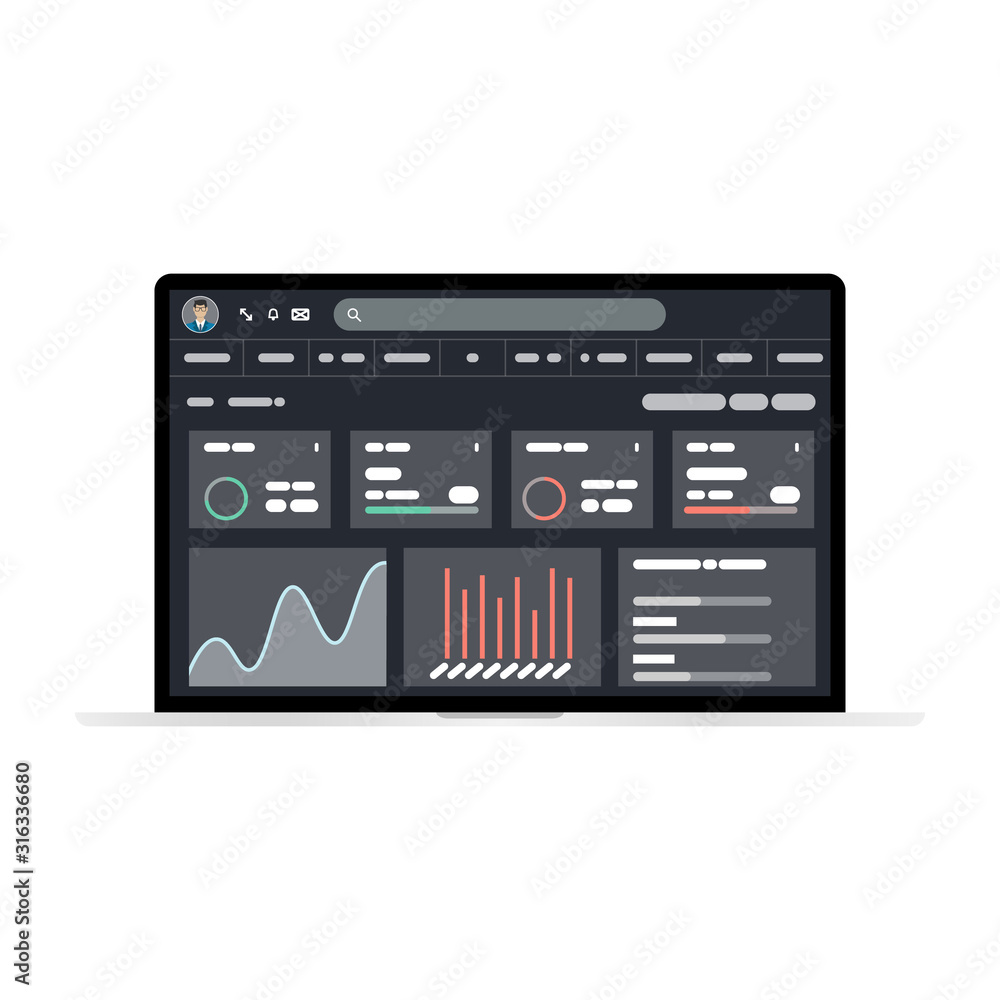 Web Design. Website template for laptop. Elements for laptop and web applications. User Interface UI and User Experience UX content organization. landing page, banner. Web Design. Website template for laptop. Elements for laptop and web applications. User Interface UI and User Experience UX content organization. landing page, banner.