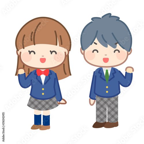 学生イラスト