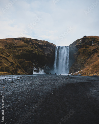 Skogafoss Wasserfall auf Island