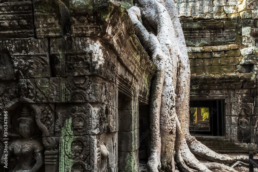 Angkor Wat Ancient ruins temple Cambodia
