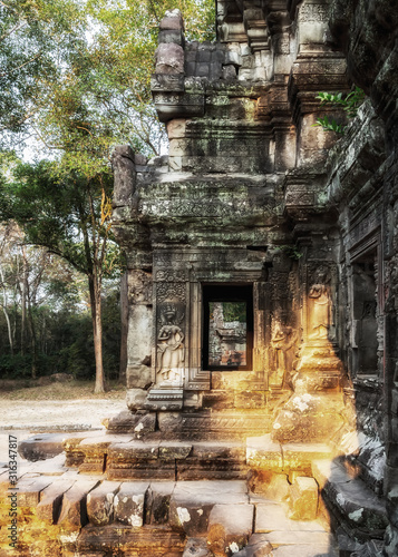 Angkor Wat Ancient ruins temple Cambodia