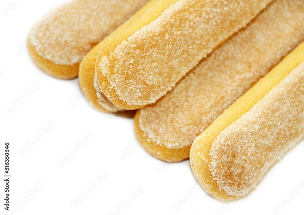 Biscuit cookies Lady's fingers. Bakery products. Savoiardi. Tiramisu. Dessert. Sugar dough. Biscuit cookies Lady's fingers. Bakery products. Savoiardi. Tiramisu. Dessert. Sugar dough.
