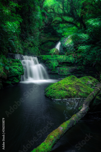 McLean Falls, Catlins Conservation Park, New Zealand © David