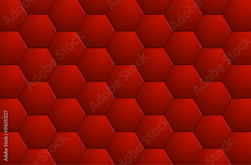 Abstract background red 3D ...