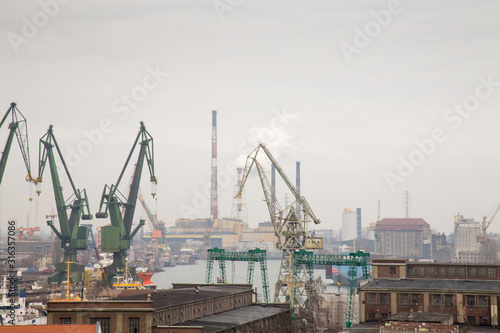 Żurawie portowe Gdańsk