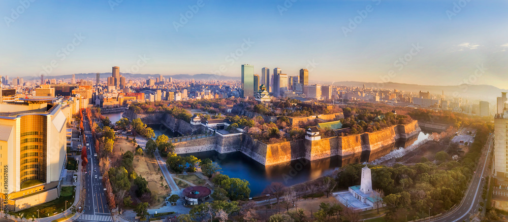 Fototapeta premium D JP Osaka CBD Pan