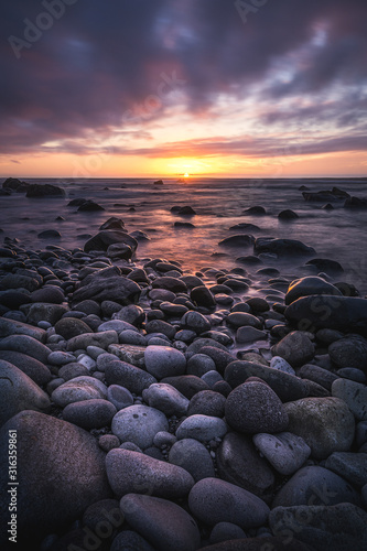 Stunning sunset somewhere in New Zealand © David