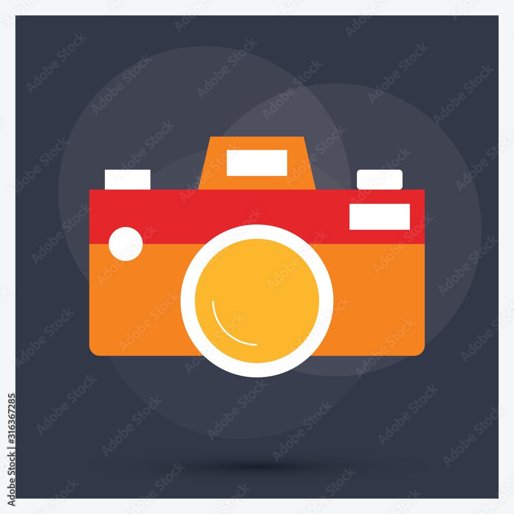 Camera line icon Camera line icon