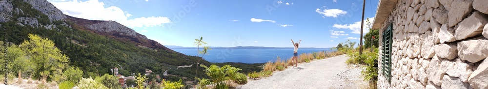 Obraz premium panorama chorwacji