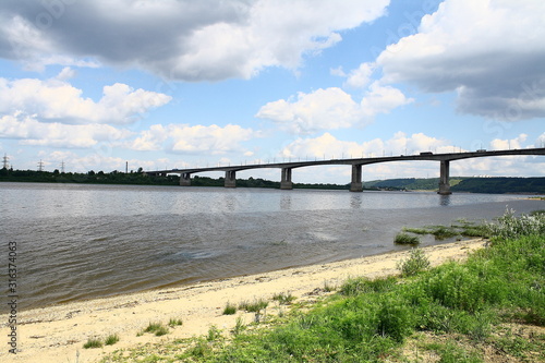 Wallpaper Mural bridge over the river Torontodigital.ca