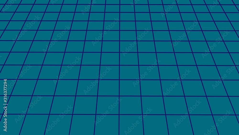 Abstract frame landscape. Vector perspective grid. 3d mesh Abstract frame landscape. Vector perspective grid. 3d mesh