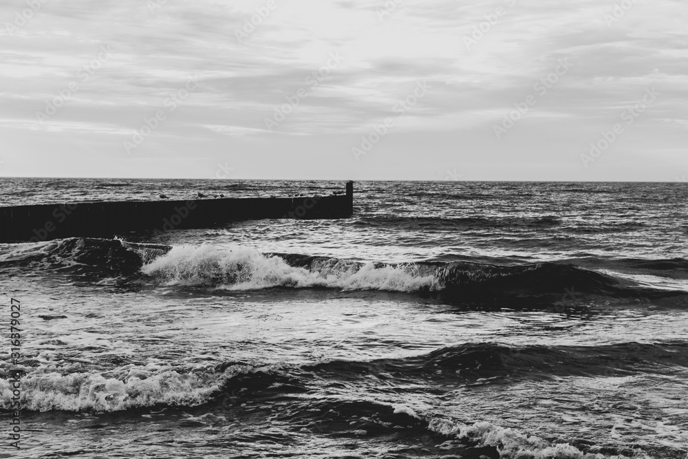 Waves in Ustronie Morskie