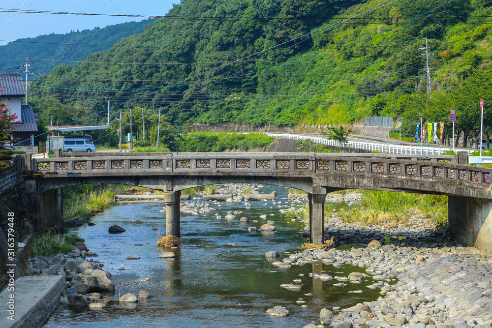 bridge over river