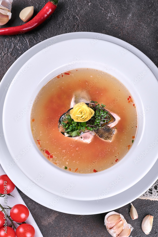 tomato soup in a bowl tomato soup in a bowl