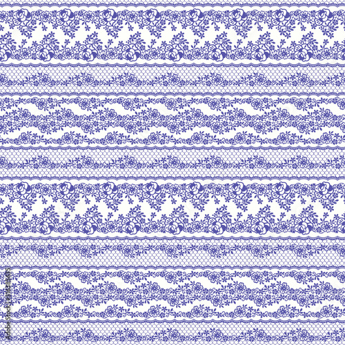 Beautiful lace knitting made into a seamless pattern