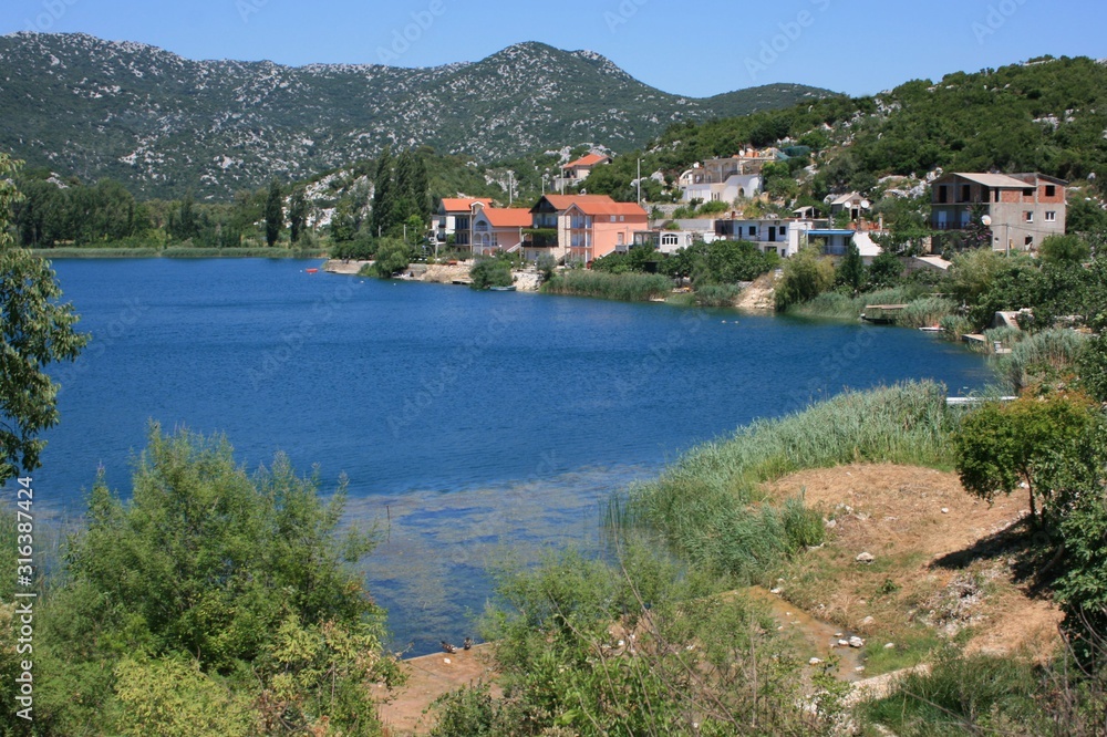 the Bacina lakes, Croatia