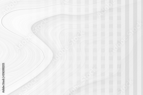 Abstract white light gradient lines background, texture halftone dots design background. Grey geometric technology with gear shape. 