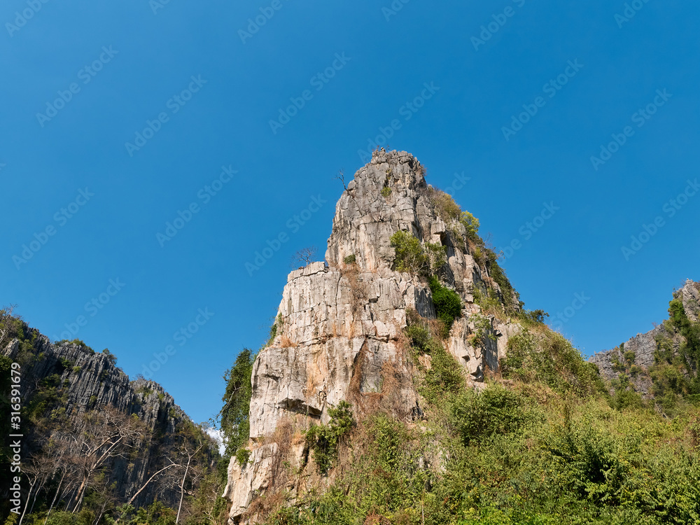 travel mountain landscape in Asia